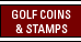Golf Coins & Stamps